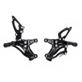Bonamici Racing Aluminium Rearsets for the Kawasaki ZX-6R 2005-2006